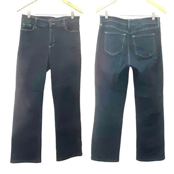 NYDJ Denim - NYDJ Straight Leg Slimming Jeans Women's Size 8 Lift Tuck Technology Dark Blue
